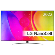 50" LED TV LG 50NANO826QB, Black (3840x2160 UHD, SMART TV, DVB-T/T2/C/S2)