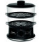 Food Steamer Tefal VC140131. 900W. 2 sections. water tank capacity 1.5l. timer 60 min. black