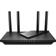 TP-LINK Archer AX55, AX3000 Dual-Band Wi-Fi 6 Router, SPEED: 574 Mbps at 2.4 GHz + 2402 Mbps at 5 GHz, SPEC: 4? Antennas, 1? Gigabit WAN Port + 4? Gigabit LAN Ports, USB 3.0 Port, 1024-QAM, OFDMA, HE160, FEATURE: Tether App, WPA3, Access Point Mode, IPv6 