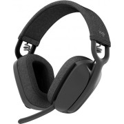 Wireless Headset Logitech Zone Vibe 100, 40mm driver, 20-20kHz, 118db, Dual mic, Bluetooth, Graphite