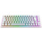 Xtrfy Gaming Keyboard K5 68 keys Kailh Red Hot-swap RGB (Eng/Rus/Ukr) Transparent White