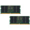 64GB (Kit of 2*32GB) SODIMM DDR5-4800 Kingston ValueRAM, Dual Channel Kit, PC5-4800, CL40, 2Rx8, 1.1V