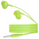 XO earphones, S6 Candy music, Green