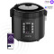 Multicooker Polaris PMC0521, 750W, 5l container with non-stick surface, 15 programs, LED display, Wi-Fi IQ Home. cooking book, black