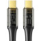 Mcdodo Cable Type-C to Type-C PD 100W Transparent Amber 1.2m, Black
