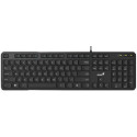 Keyboard Genius SlimStar M200, Low-profile, Chocolate Keycap,  Fn Keys, Black, USB