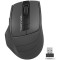 Wireless Mouse A4Tech FG30S Silent, 1000-2000 dpi, 6 buttons, Ergonomic, 1xAA, Grey