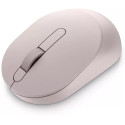 Mouse Wireless Dell MS3320W, Optical, 1600dpi, 3 buttons, 2.4 GHz/BT, 1xAA, Ash Pink