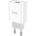 HOCO C81A Asombroso single port charger set Micro White