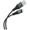 HOCO X38 Cool Charging data cable for Lighting Black