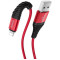 HOCO X38 Cool Charging data cable for Lighting Red