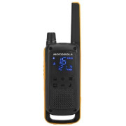 Motorola Walkie-Talkie TalkAbout T82 Extreme, Twin, IPx4, 16 Channels, 10km, Black 