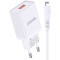 Jokade Wall Charger with Cable USB to Lightning Single Port 5A JB022, White