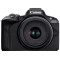 Mirrorless Camera CANON EOS R50 + RF-S 18-45 f/4.5-6.3 IS STM Black (5811C033)