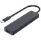 USB 3.0 Hub 4-port with switches, Gembird UHB-U3P4-01, Black