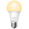 LED Bulb TP-LINK Tapo L510E, Smart Wi-Fi LED Bulb E27 with Dimmable Light, White, Color Temperature 2700K, Rated power 8W, 806 lumens, 15,000 hours, Beam angle 220°, Remote control via Wifi, Adjust brightness, Яндекс Алиса, Google Assistent