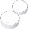 Whole-Home Mesh Dual Band Wi-Fi 6 System TP-LINK, Deco X50-PoE(2-pack), 3000Mbps, MU-MIMO, 2.5Gbps