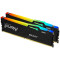 32GB DDR5-5600MHz Kingston FURY Beast RGB (Kit of 2x16GB) (KF556C40BBAK2-32), CL40-40-40, 1.25V, Blk