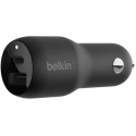 Belkin Car Charger 37W PD PPS Dual Black
