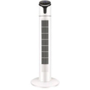 Вентилятор напольный Ardesto FNT-R36X1WY22 колонного типа, высота 90 см, дисплей, таймер, пульт ДУ, металлик