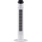 Ventilator напольный Ardesto FNT-R36X1W колонного типа, высота 90 см, дисплей, таймер, пульт ДУ, металлик