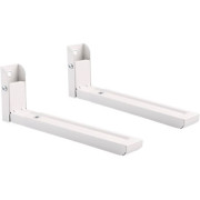 Universal wall brackets heavy duty steel, 30 kg, white, Gembird WM-U30-01-W