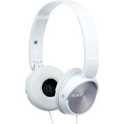 Headphones  SONY  MDR-ZX310AP, Mic on cable,  4pin 3.5mm jack L-shaped, Cable: 1.2m, White
