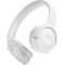 Headphones Bluetooth JBL T520BT, White, On-ear
