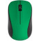 Hama 173024 MW-300 V2 Optical 3-Button Wireless Mouse, Quiet, USB Receiver, green