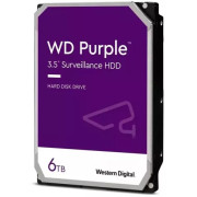 3.5" HDD 6.0TB  Western Digital WD64PURZ Caviar® Purple™, CMR Drive,  IntelliPower, 256MB, SATAIII