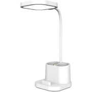 Platinet PDL008 Desk Lamp LED Pen Holder 4W 2400MAH White [45777]