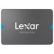 2.5" SSD 960GB Lexar NQ100, SATAIII, Sequential Reads: 550 MB/s, Sequential Writes: 480 MB/s, 7mm, TBW: 336TB, Controller MAS0902A-B2C, Micron's 96-layer 3D NAND QLC
