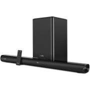 Soundbar SVEN SB-2200D, Black 300W Bluetooth HDMI RC Optical Bluetooth Wireless sub, DolbyDigital