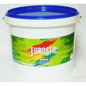 Краска для внутренних и наружных работ EUROSTIL 0.17-0.25 кг/м.кв/1.4кг