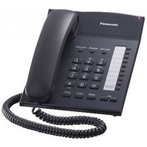 Telefon Panasonic KX-TS2382UAB, Black, Ringer Indicator, One-Touch Dialer of 20 Numbers