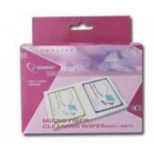 Gembird CK-SDW Micro-fiber cleaning wipes (wet/dry), Чистящие салфетки из микроволокна