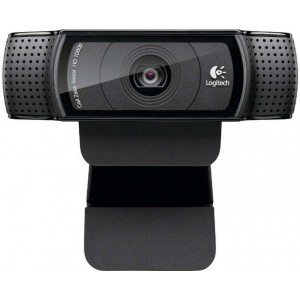 Logitech HD PRO Webcam C920, Microphone(dual stereo), Full HD 1080p video calls & recording, up 15 Megapixel images, H.264 video standard, Carl Zeiss® optics with Autofocus, USB 2.0