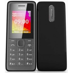 Телефон Nokia 107 DUAL SIM black