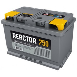АКБ-Аком Reactor 6 CT-75 VL Euro P+(750 A)/Acumulator