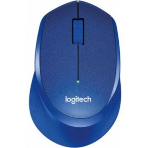Мышь Logitech M330 Silent Plus WIreless Blue
