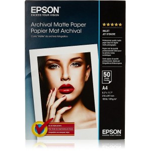A4 189g 50p Epson Archival Matter Paper