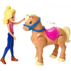 Barbie Cursa cu Ponei seria "On the Go" Mattel