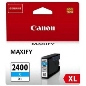 Ink Cartridge Canon PGI-2400XL C, cyan, 19,3ml for MAXIFY iB4040,4140 & MB5040,5340,5140,5440