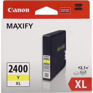 Ink Cartridge Canon PGI-2400XL Y, yellow, 19,3ml for MAXIFY iB4040,4140 & MB5040,5340,5140,5440