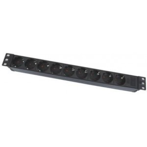 19" 1.5U power socket,  PDU02, 9 ports, 16A, 1.8M, APC Electronic