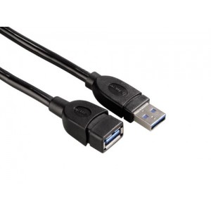 Hama 54504 USB 3.0 Extension Cable, shielded, 0.50 m
