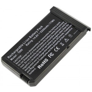 Battery Dell Inspiron 1000 1200 2200 Latitude 110L M5701 T5443 W5543 P5413 G9817 K9343 14.8V 5200mAh Black OEM