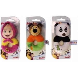 Simba ABC zorn. plush p.carucior Masha & bear