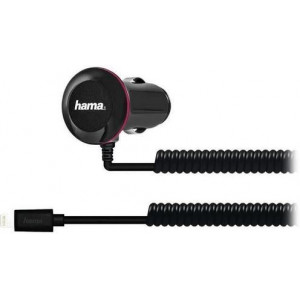 Зарядное устройство сетевое Hama U6108999 Charger Auto iPhone 5,5S MFI