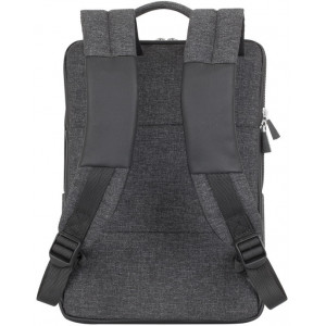 "13.3"" NB  backpack - Rivacase 8825 Black Melange
https://rivacase.com/en/products/categories/laptop-and-tablet-bags/8825-black-melange-MacBook-Pro-and-Ultrabook-backpack-133-detail"